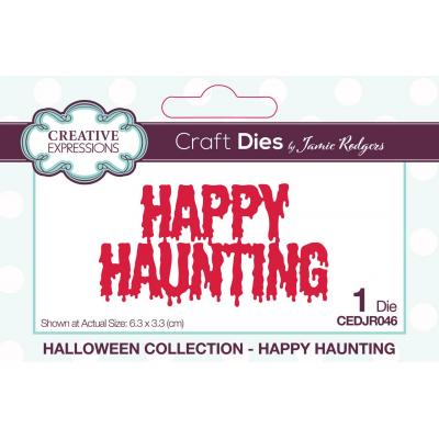 Creative Expressions Jamie Rodgers Craft Die - Halloween Happy Haunting